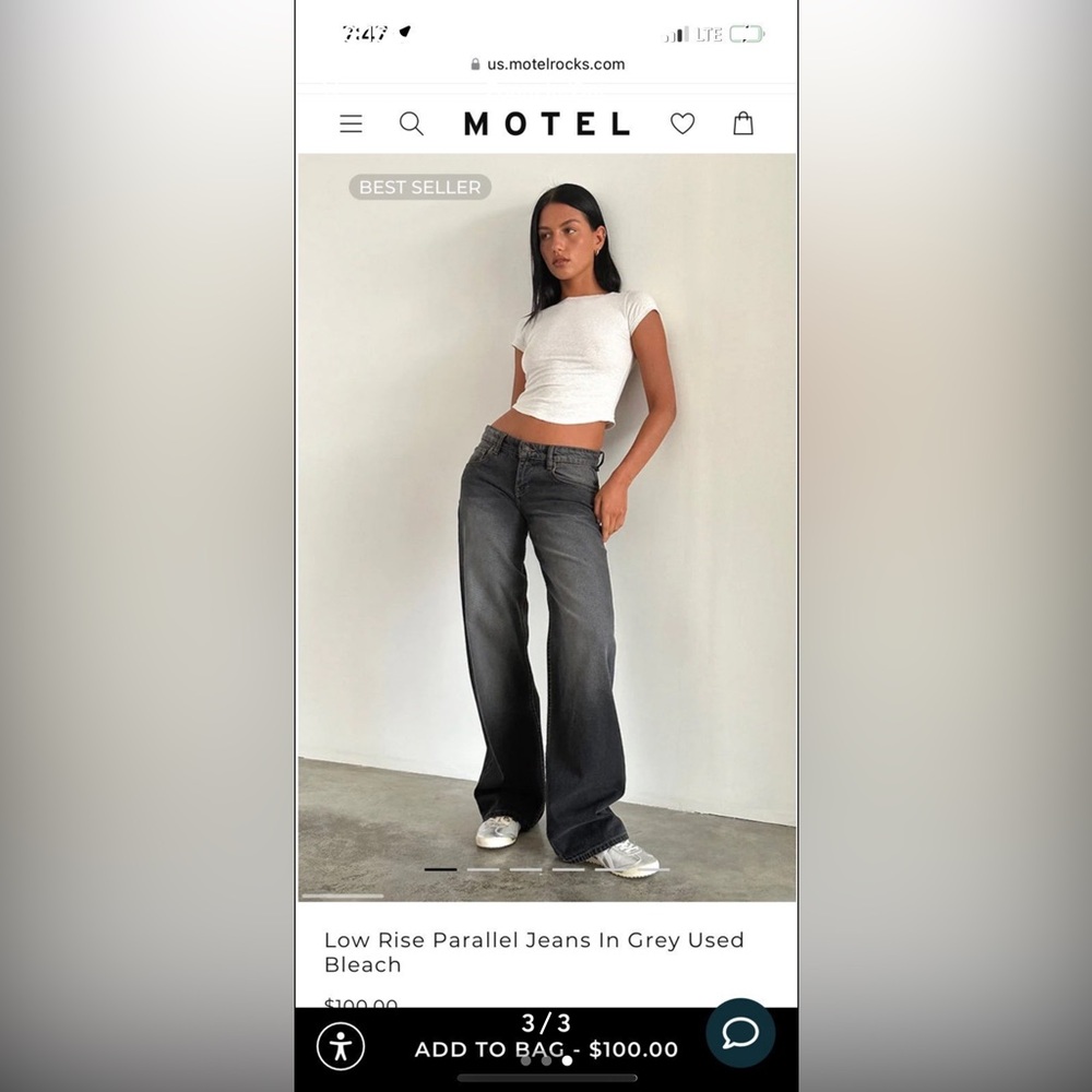 Motel Rocks Jeans - Picture 3 of 3